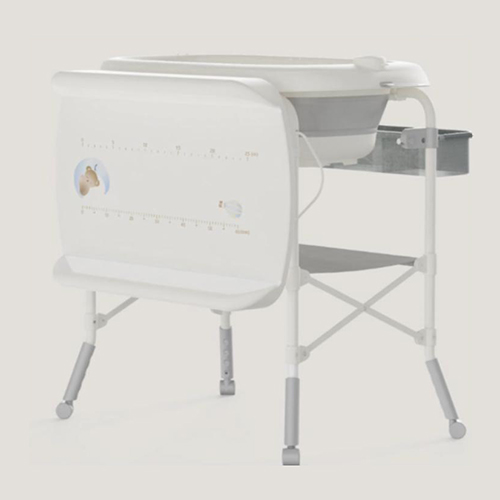 Bañera plegable con cambiador